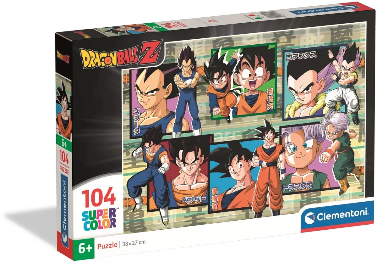 Clementoni Dragonball Z Puzzel 104 Stukjes