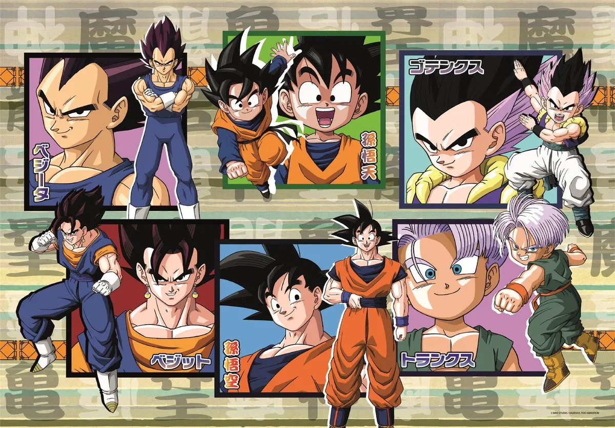 Clementoni Dragonball Z Puzzel 104 Stukjes - Multikleur