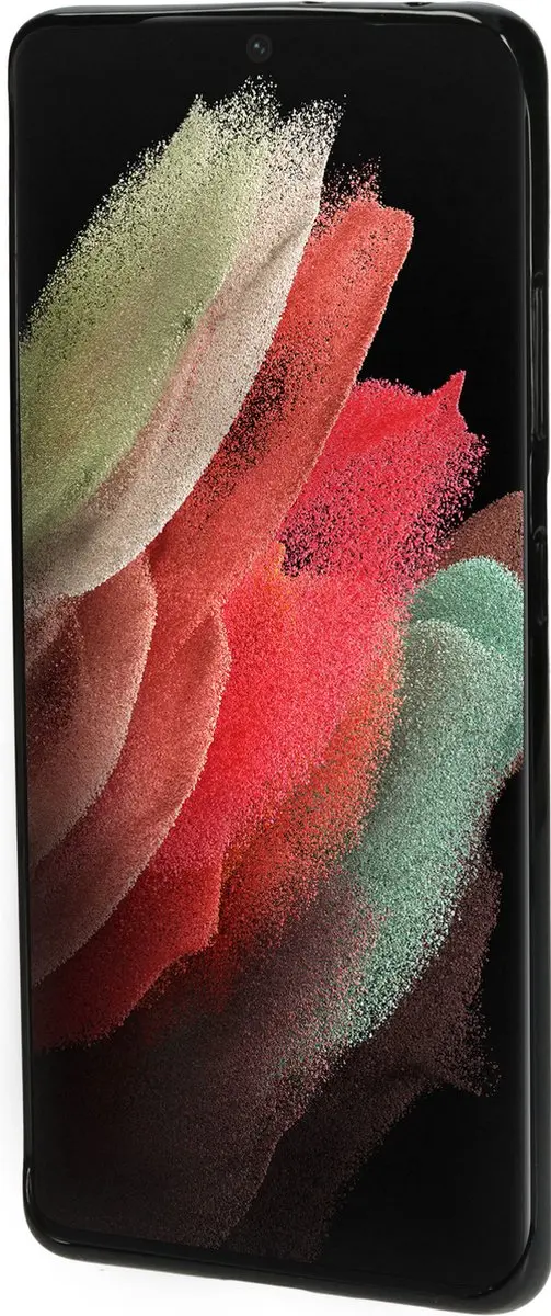 Mobiparts MP-112943 Hoesje Samsung Galaxy S21 Ultra - Zacht TPU Zwart - afbeelding 6 van 6