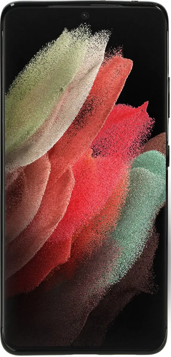 Mobiparts MP-112943 Hoesje Samsung Galaxy S21 Ultra - Zacht TPU Zwart