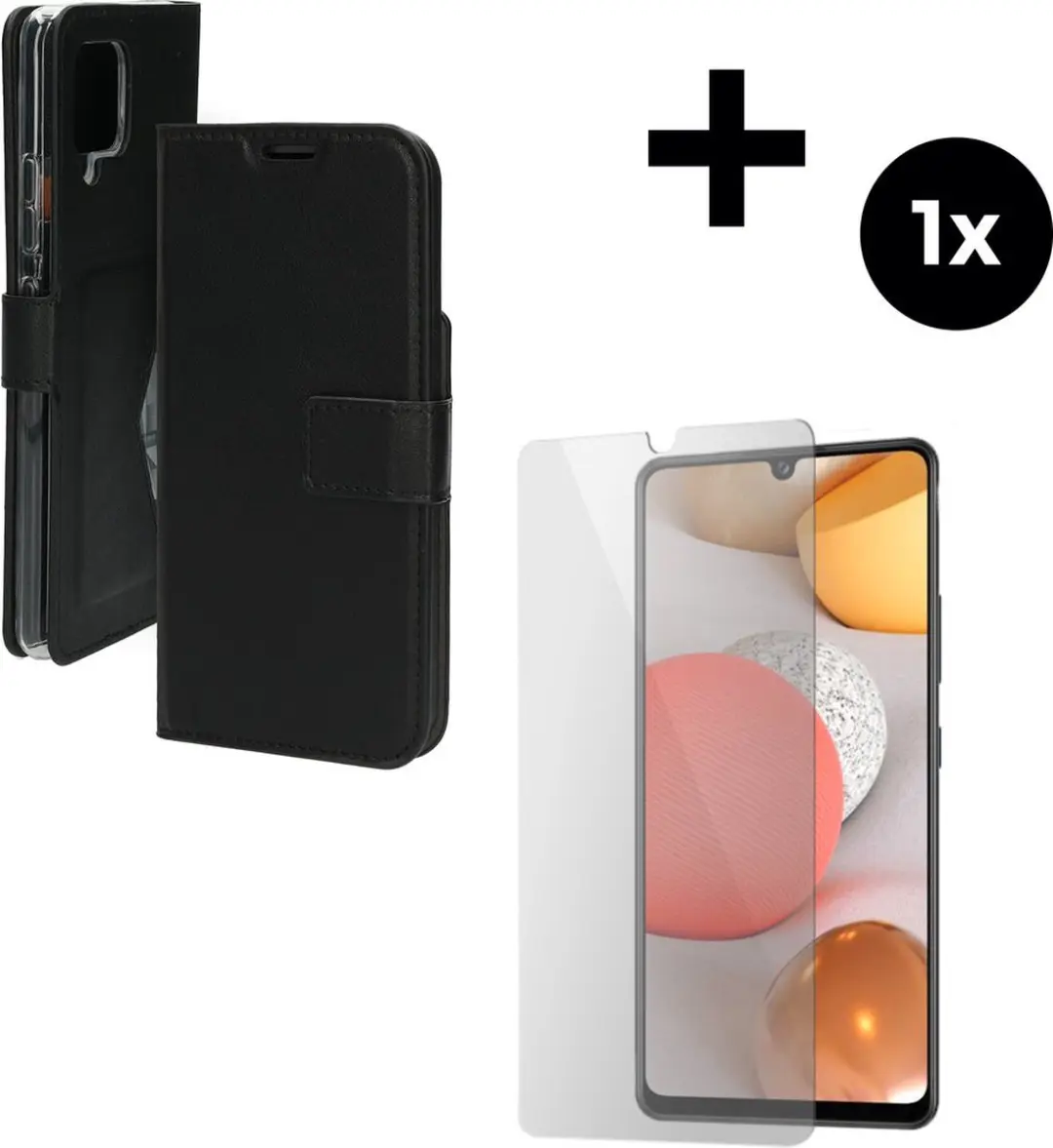 Mobiparts Classic Wallet Hoesje MP-5000225 - Samsung Galaxy A42 5G - 3 Pasjes - Zwart
