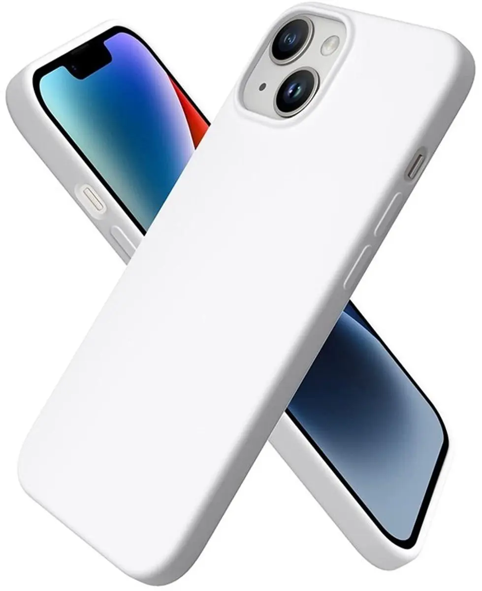 MobiQ iPhone 15 Siliconen Hoesje 13-02647