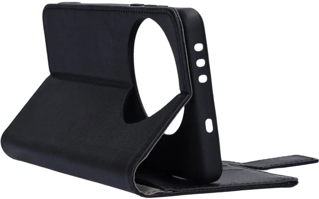 Mobiparts MP-129613 Hoesje OnePlus 13 - Wallet Eco Leer - 3 Pasjes - Zwart