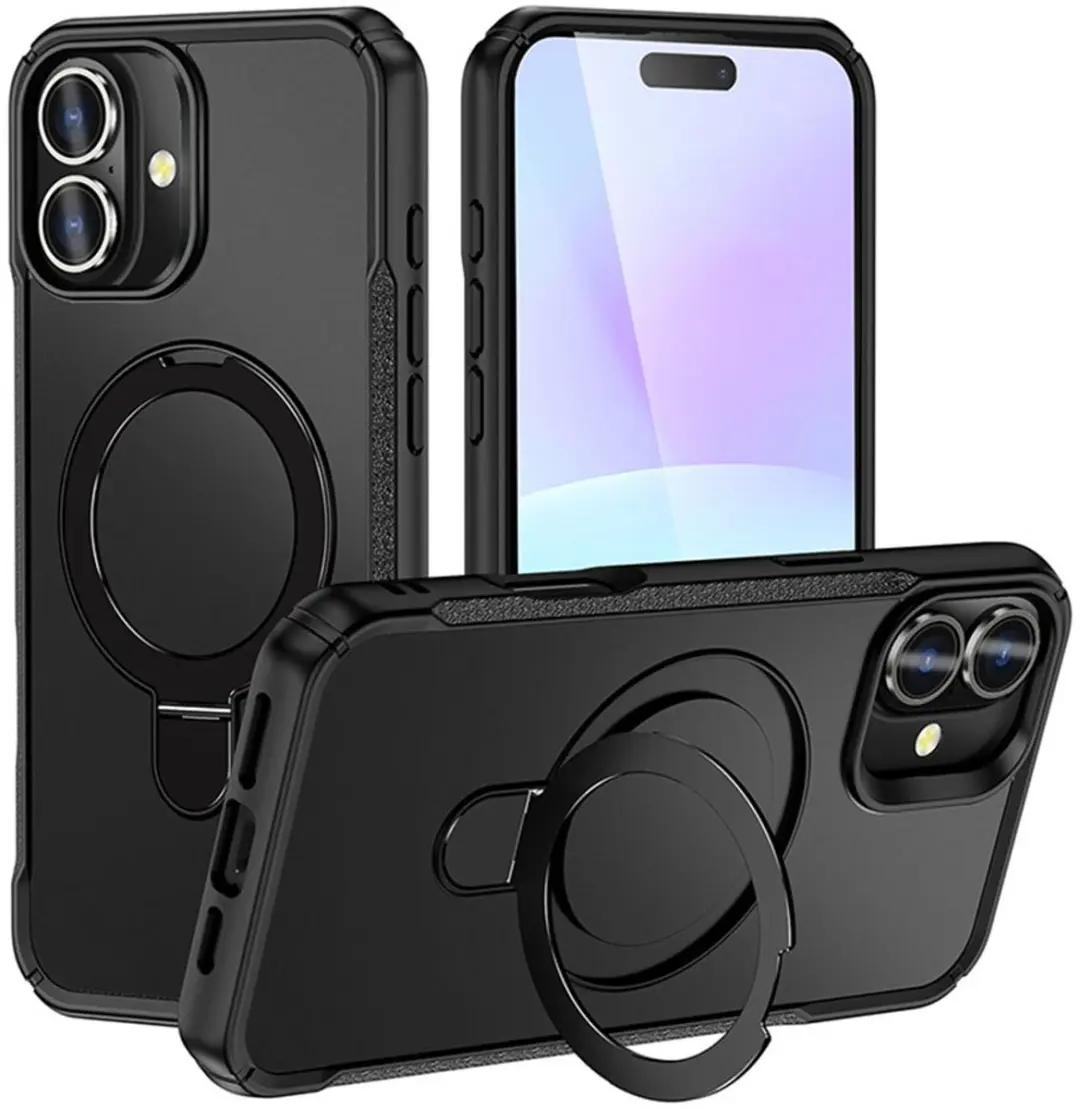 MobiQ Magnetisch Ringstand MagSafe Hoesje iPhone 17