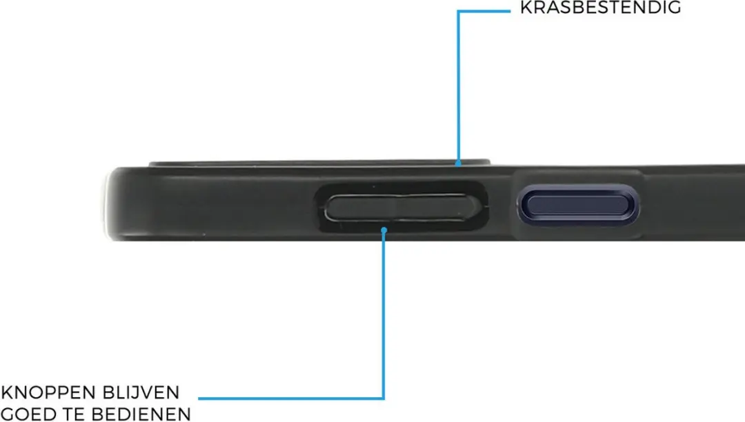Mobiparts MP-125644 Hoesje Samsung Galaxy A25 - Zacht TPU Zwart