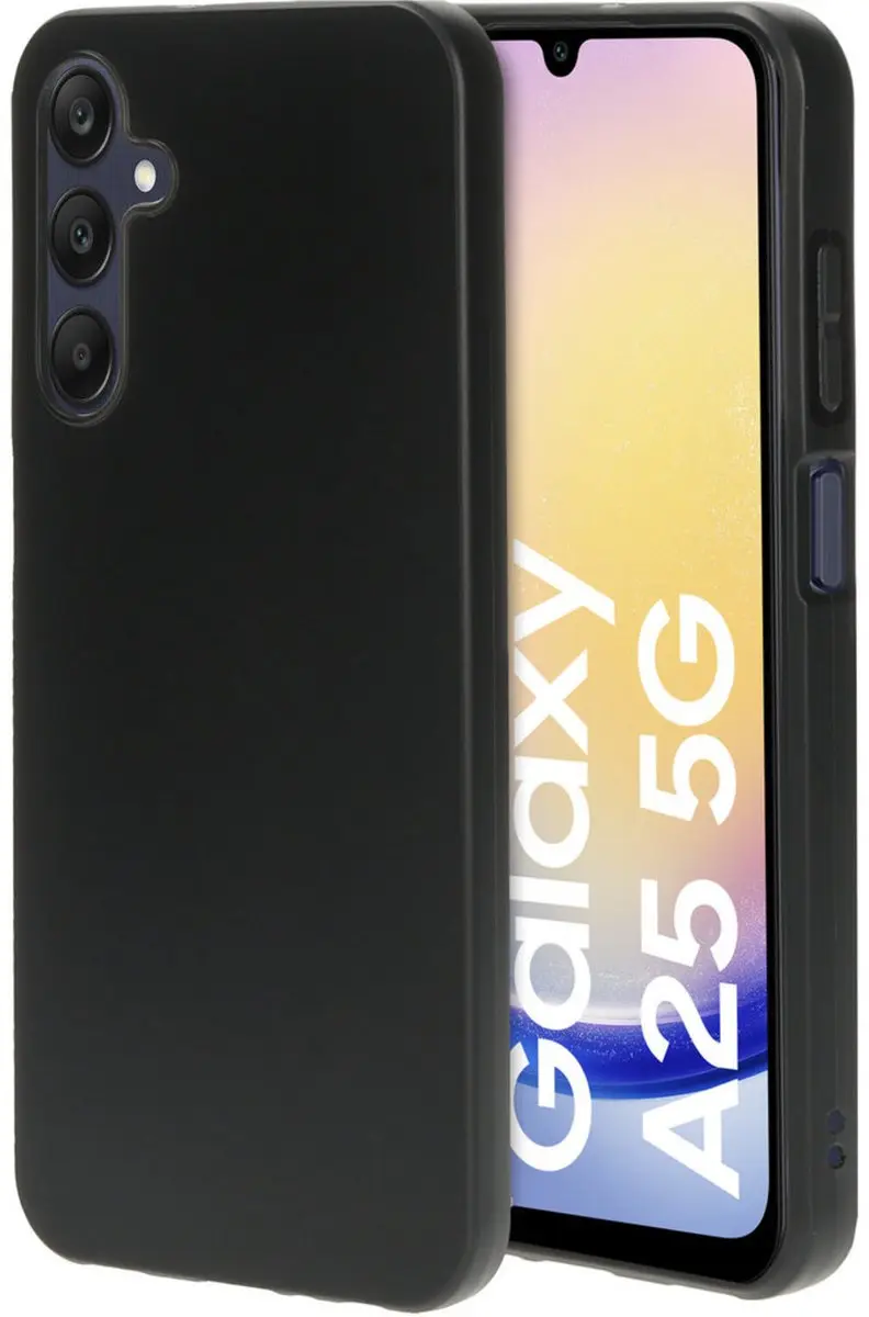 Mobiparts MP-125644 Hoesje Samsung Galaxy A25 - Zacht TPU Zwart