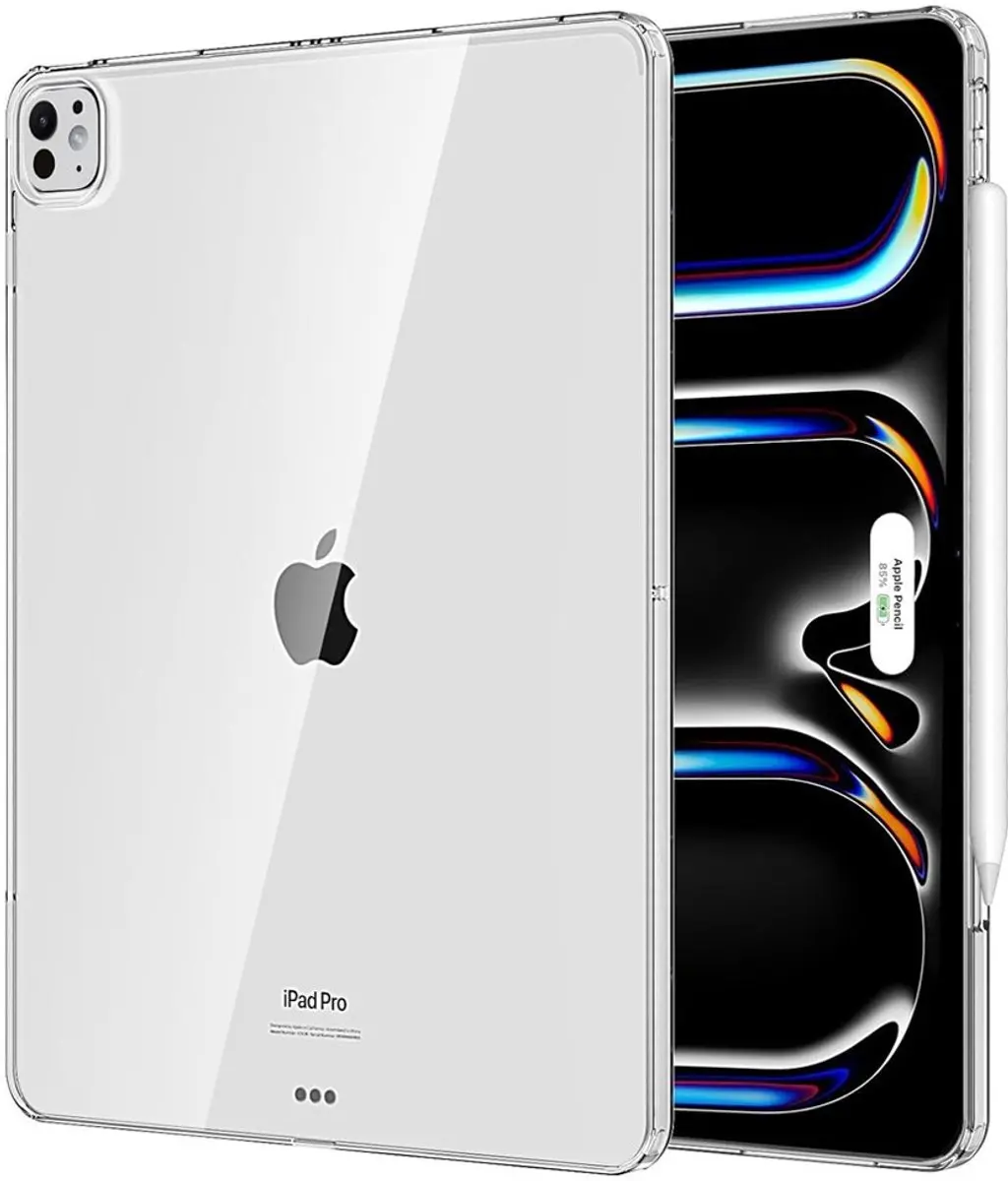 MobiQ Transparante Backcover iPad Pro 13 (2024)