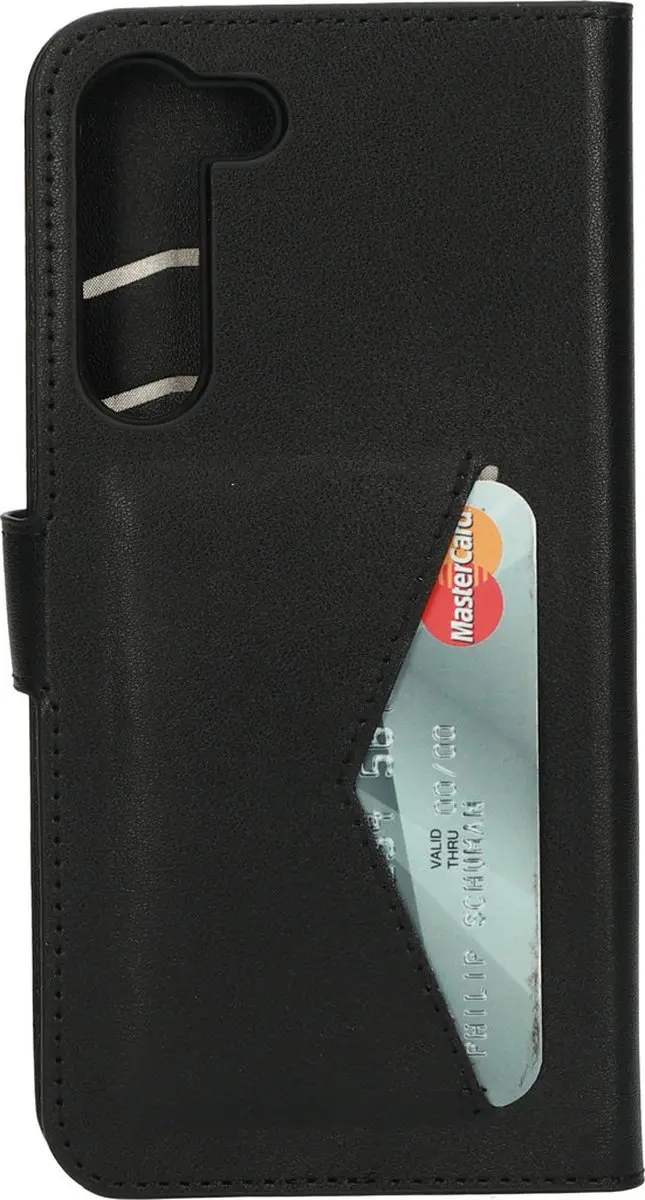 Mobiparts MP-123661 Hoesje Samsung Galaxy S23 Plus - Wallet - Eco Leer - Zwart
