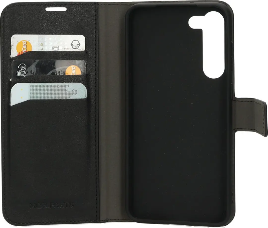 Mobiparts MP-123661 Hoesje Samsung Galaxy S23 Plus - Wallet - Eco Leer - Zwart