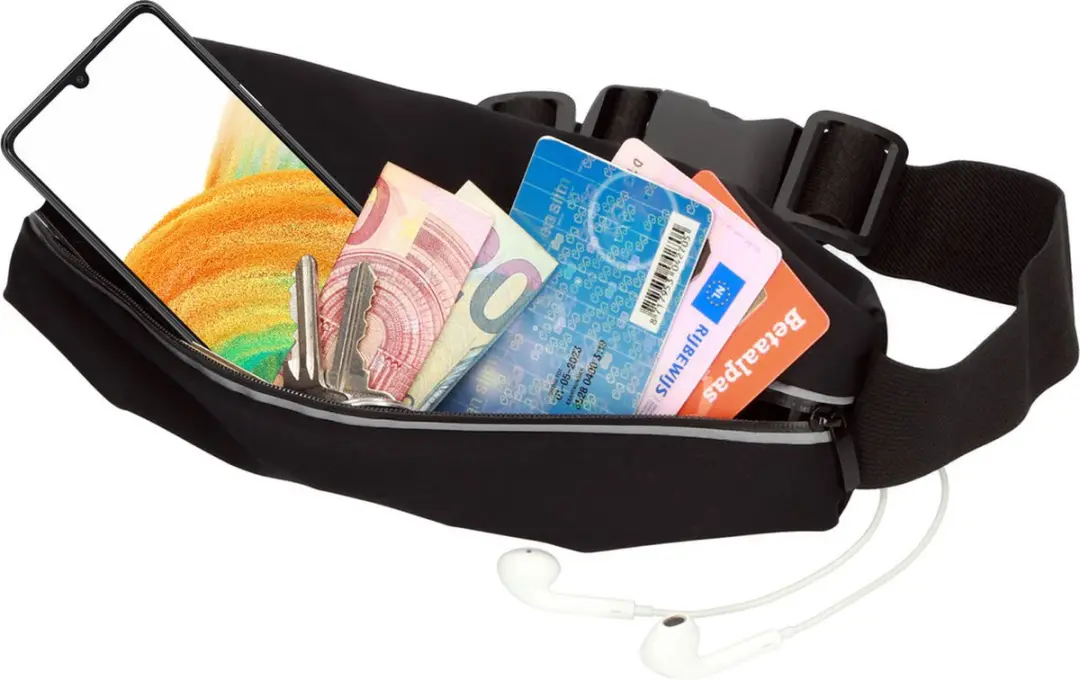 Mobiparts Comfort Fit Sport Belt MP-122390 - Samsung Galaxy A33 5G - Zwart