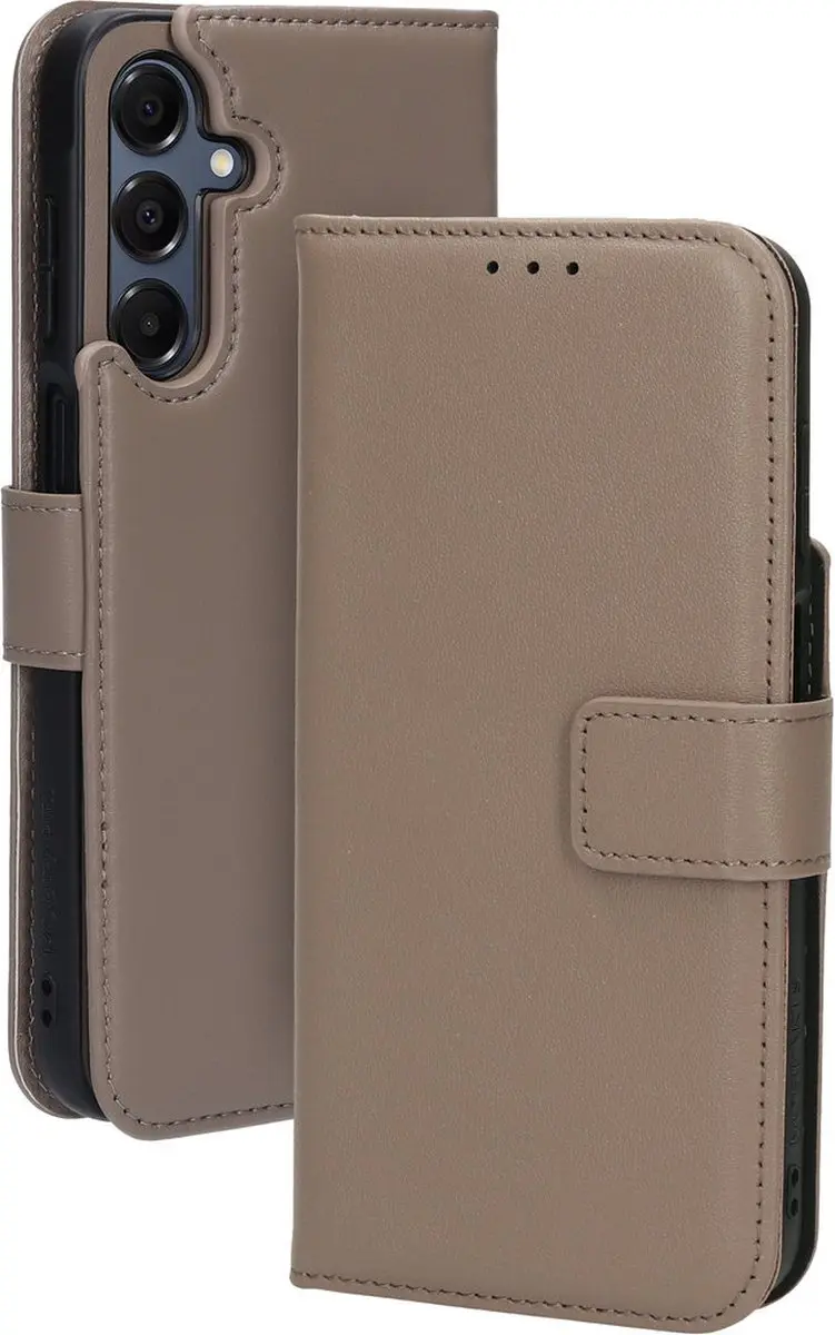 Mobiparts MP-128384 Hoesje Samsung Galaxy A16 - Wallet 2-in-1 Beige