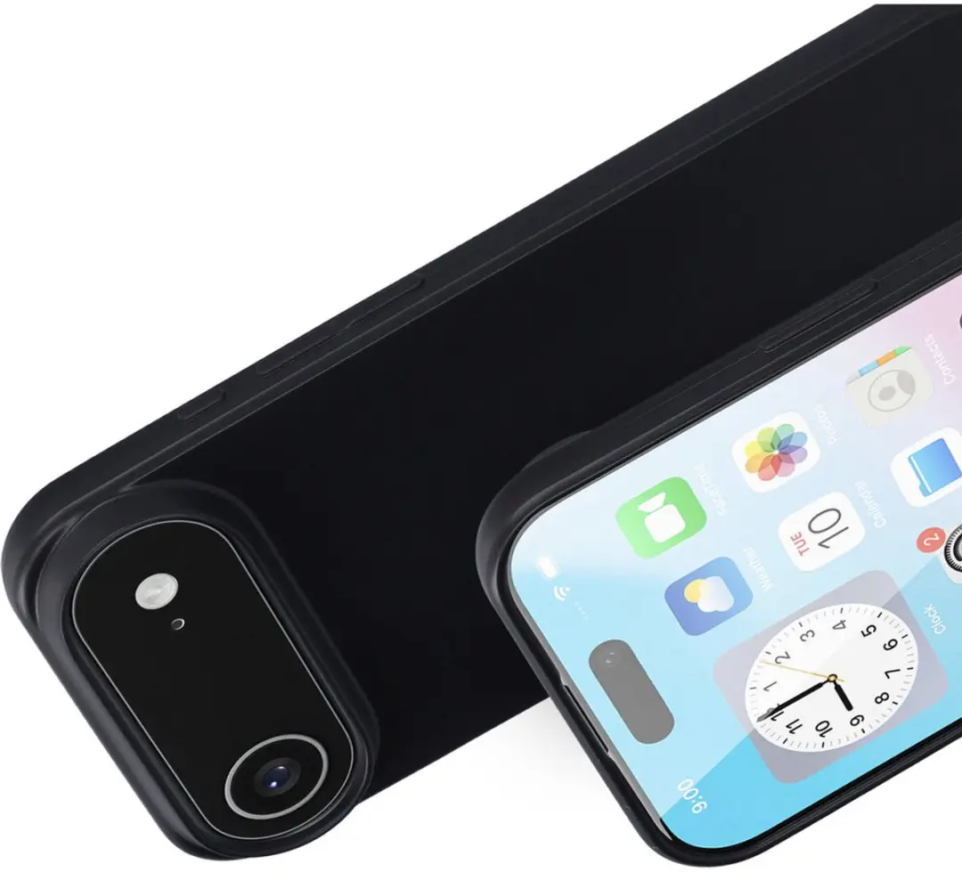 Mobiparts MP-129961 Hoesje iPhone Air - Zacht TPU - Zwart