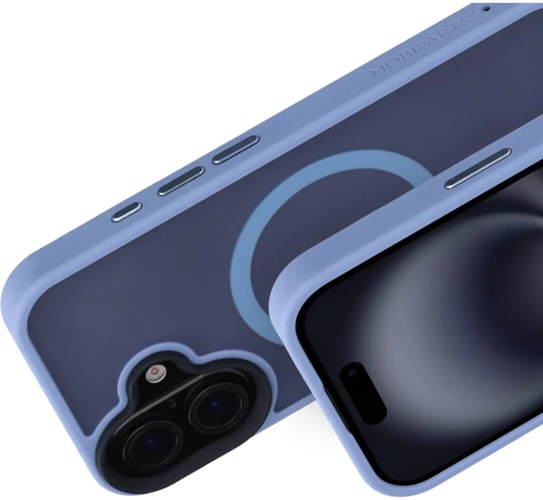 Mobiparts Hoesje iPhone 16 MagSafe Blauw - MP-128951