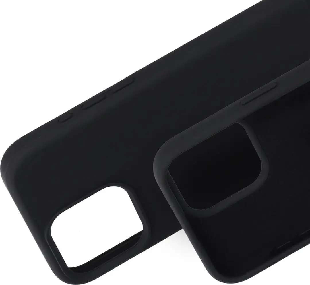 Mobiparts Hoesje iPhone 16 Pro Max MP-127664 - Siliconen - Zwart