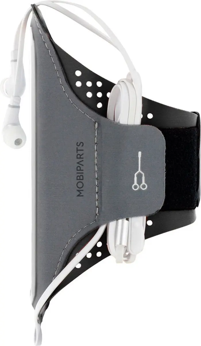Mobiparts Hardlooparmband MP-93175 - Zwart