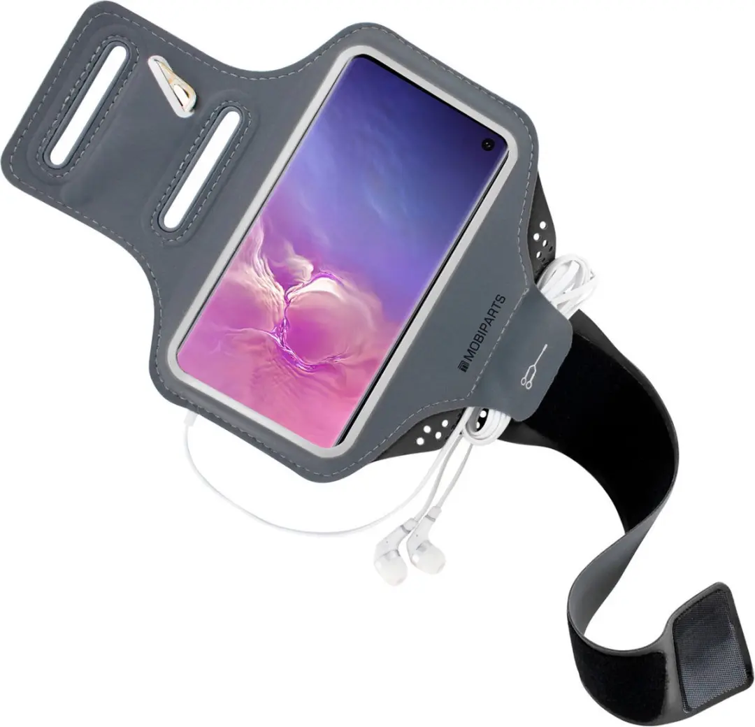 Mobiparts Hardlooparmband MP-93175 - Zwart - afbeelding 6 van 6