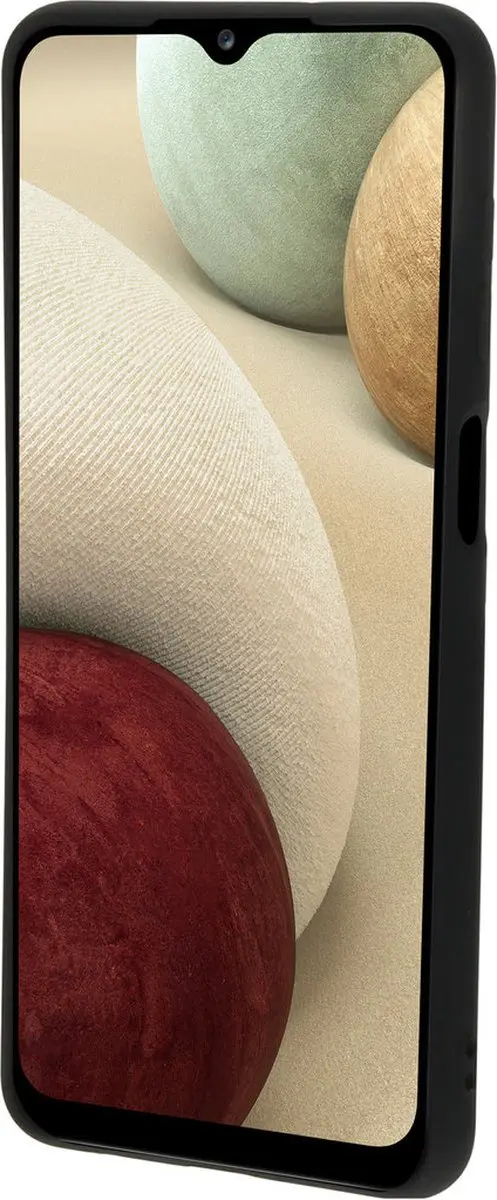 Mobiparts Hoesje Samsung Galaxy A12 - Zwart - MP-112904