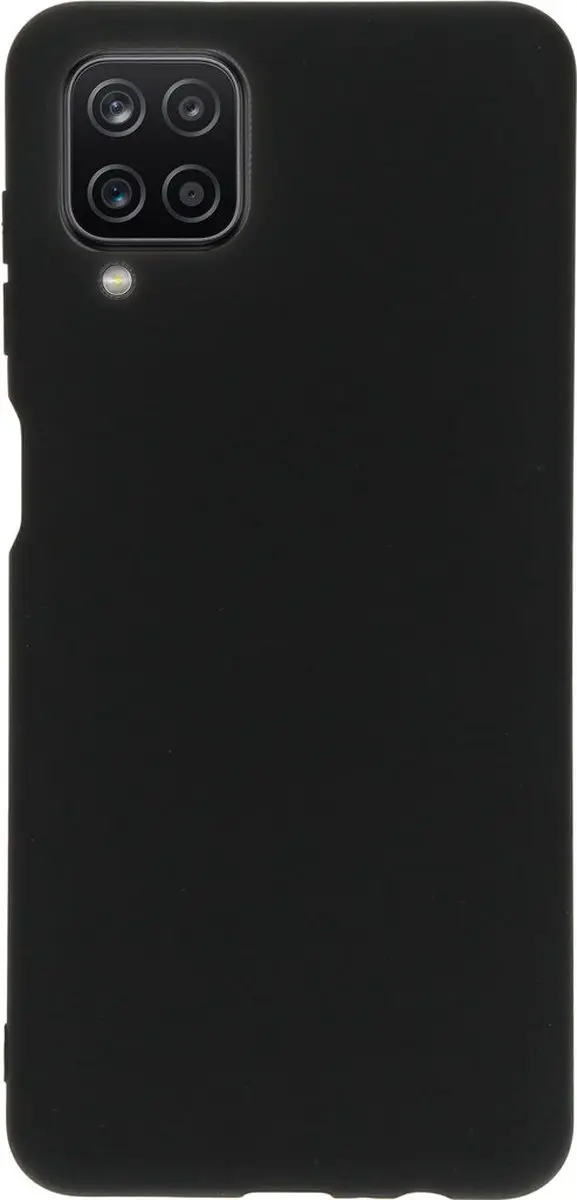 Mobiparts Hoesje Samsung Galaxy A12 - Zwart - MP-112904