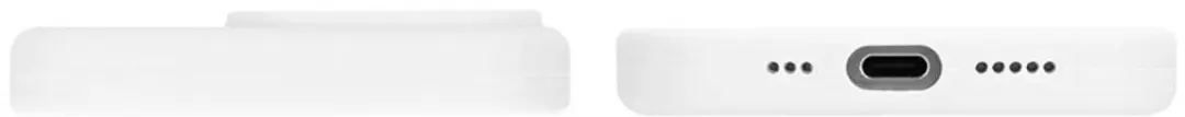MobiQ Liquid Siliconen Hoesje 46-01435 - iPhone 17 Pro Max - Wit