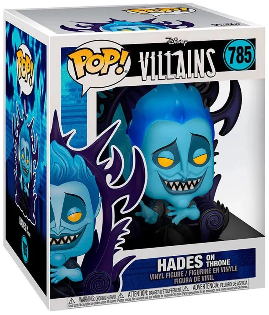 Funko Pop! Disney Villains Hades op Troon - 49819 - afbeelding 6 van 6