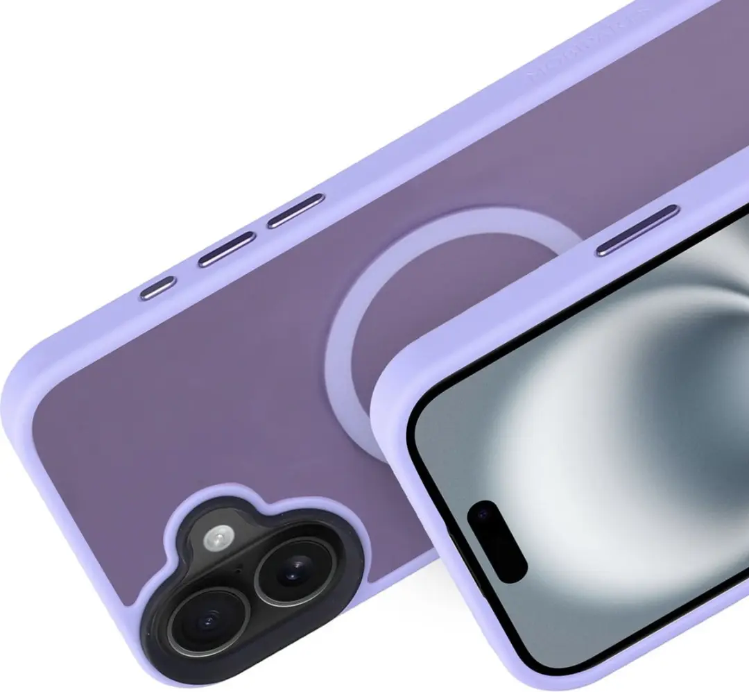 Mobiparts MP-127218 Hoesje iPhone 16 Plus - MagSafe - Roze Paars