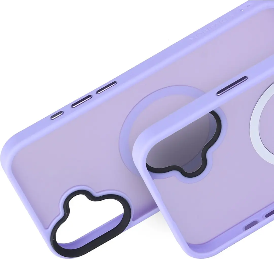 Mobiparts MP-127218 Hoesje iPhone 16 Plus - MagSafe - Roze Paars