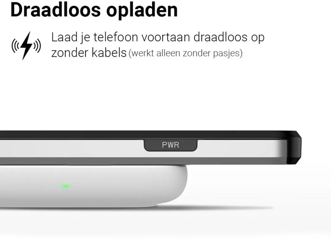 MobiQ iPhone 14 Pro Max Pashoesje - 2 Stuks - Grijs