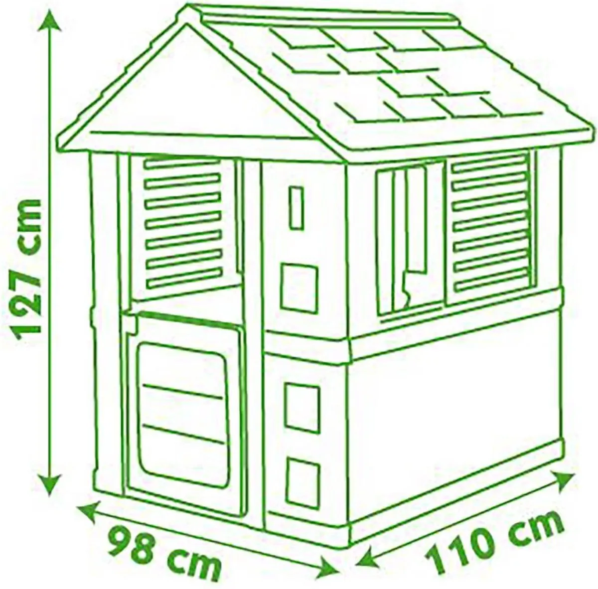 Smoby Lovely Speelhuis 810705 - Meerkleurig
