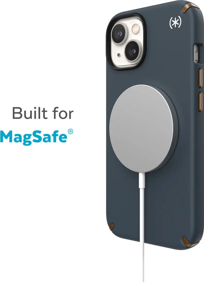 Speck Presidio2 Pro 150115-3068 Hoesje - iPhone 15/14 Plus - Grijs