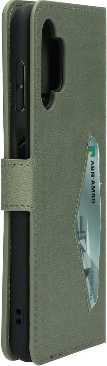 Mobiparts MP-121902 Hoesje Samsung Galaxy A13 4G - Wallet Eco Leer Groen