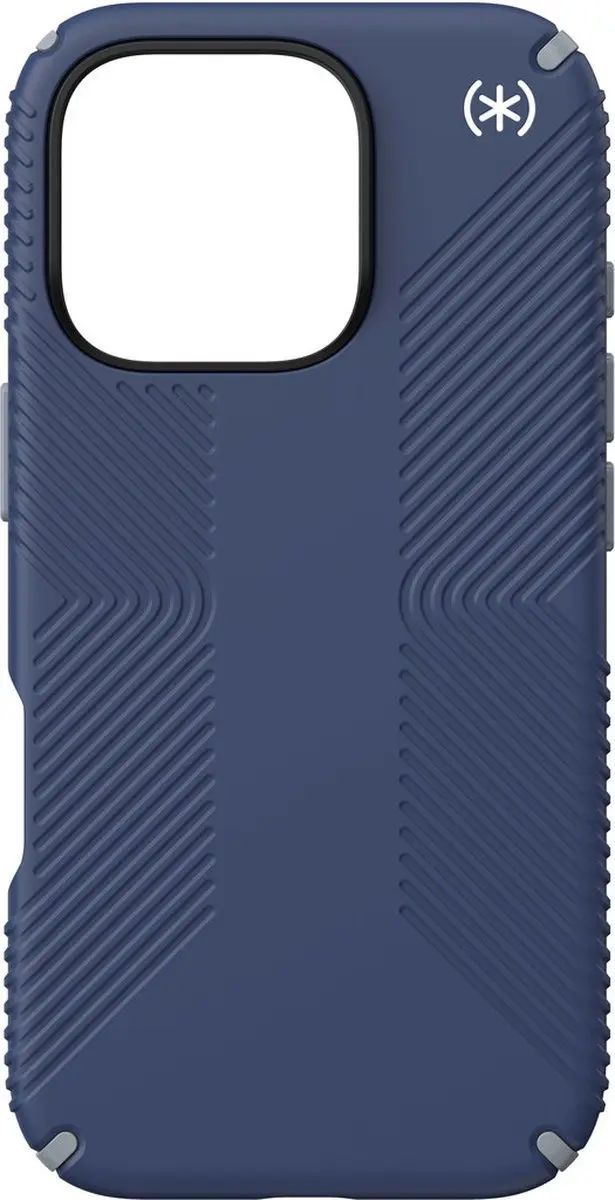Speck Presidio2 Grip iPhone 16 Pro Hoesje - Blauw - afbeelding 6 van 6