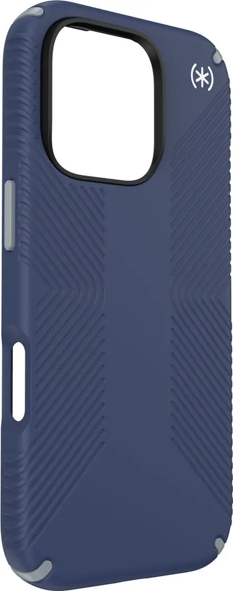 Speck Presidio2 Grip iPhone 16 Pro Hoesje - Blauw
