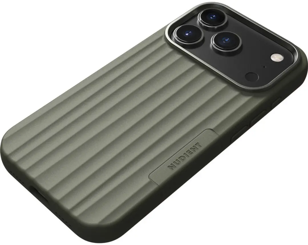 Nudient Bold MagSafe Case Apple iPhone 17 Pro - Groen - afbeelding 6 van 6