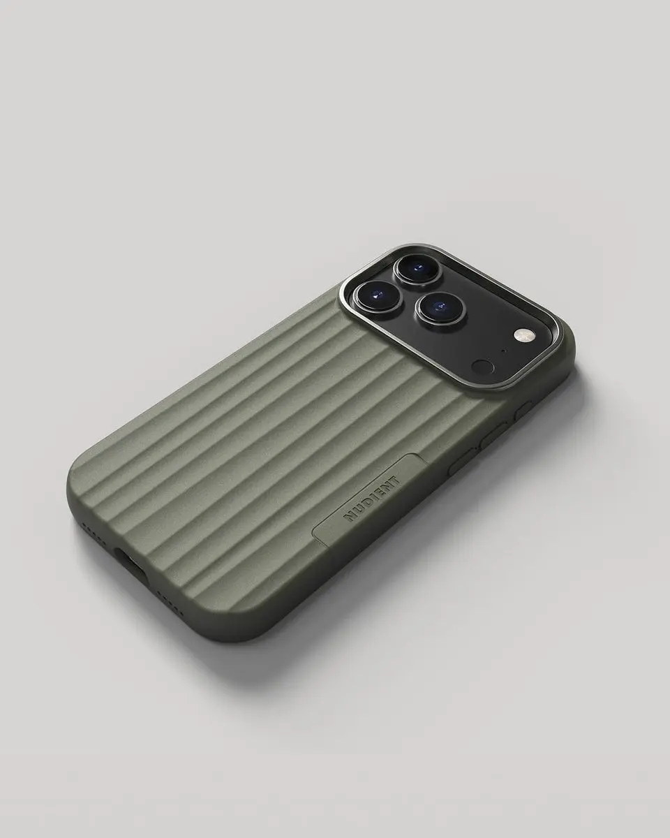 Nudient Bold MagSafe Case Apple iPhone 17 Pro - Groen
