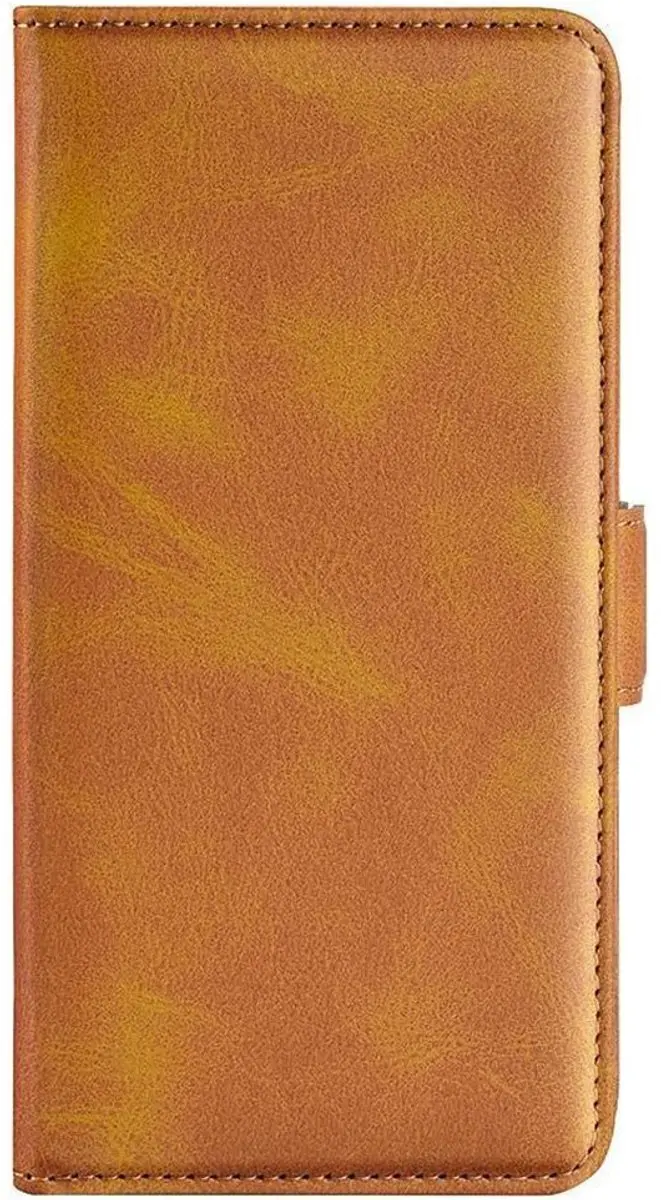 MobiQ PU Lederen Wallet Hoesje iPhone 17 Air - lichtbruin - MPN 46-01287