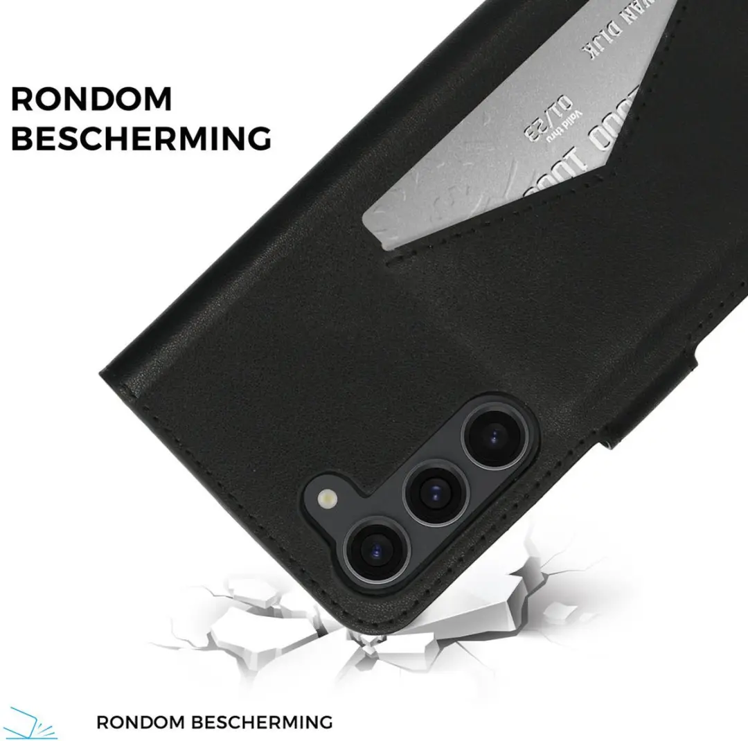 Mobiparts Classic Wallethoes Samsung Galaxy S23 - 3 Pasjes - Zwart