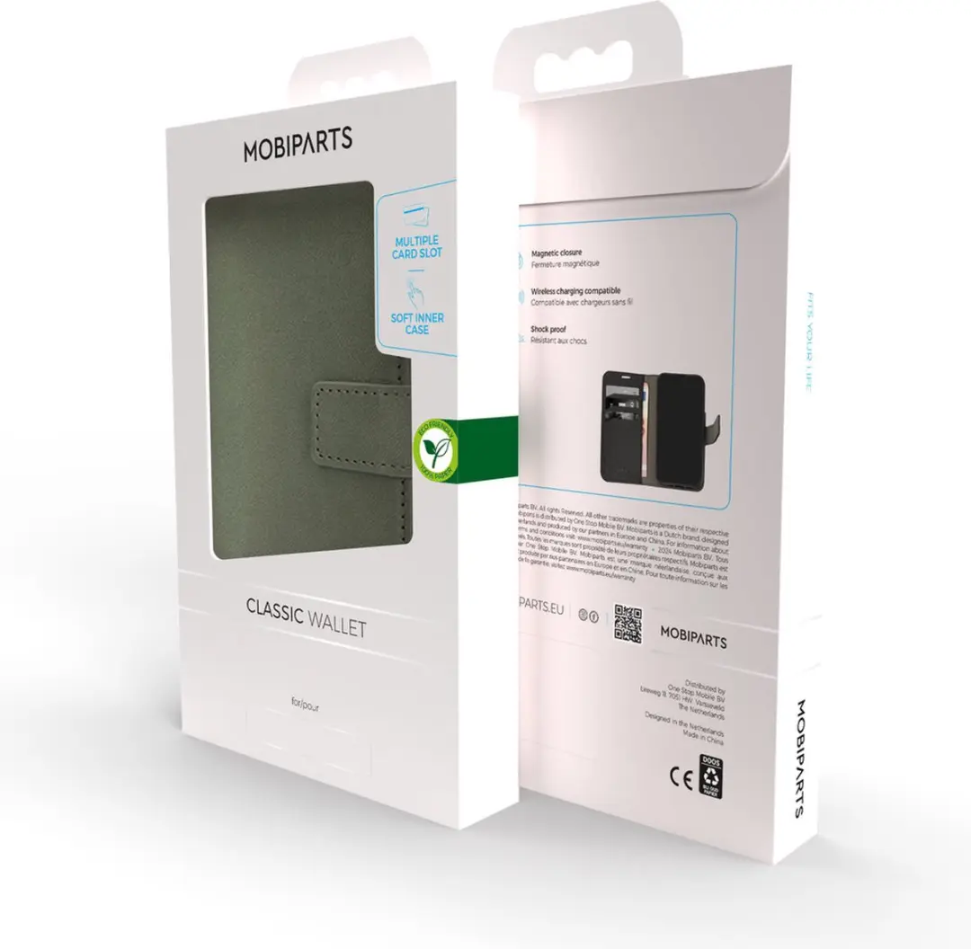 Mobiparts Classic Wallet Hoesje MP-5000227 - Groen