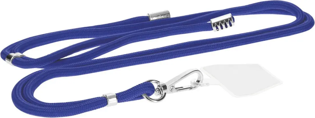 Mobiparts Universeel Telefoonkoord 1.5m - Blauw
