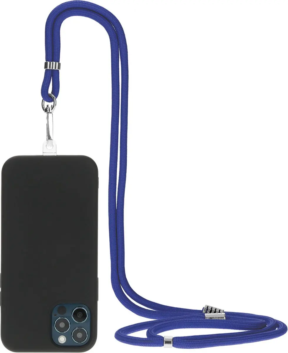 Mobiparts Universeel Telefoonkoord 1.5m - Blauw - afbeelding 6 van 6