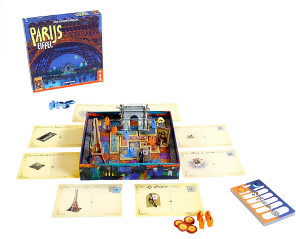 999 Games Parijs Uitbreiding Eiffel Bordspel - 2 Spelers