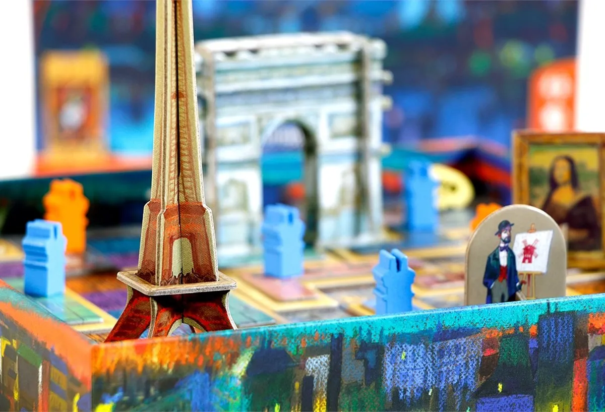999 Games Parijs Uitbreiding Eiffel Bordspel - 2 Spelers