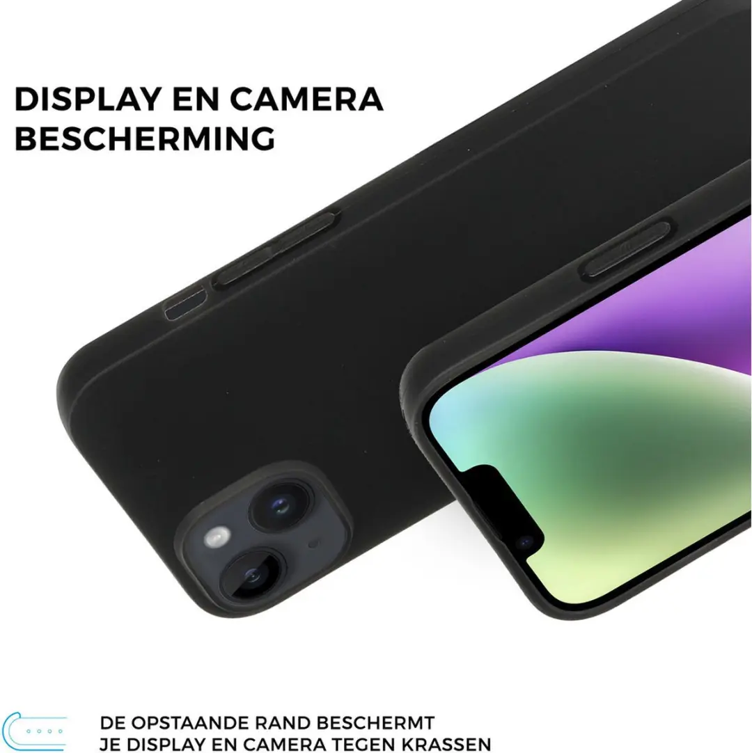 Mobiparts Classic TPU Hoesje iPhone 14 Plus MP-5001041 - Zwart