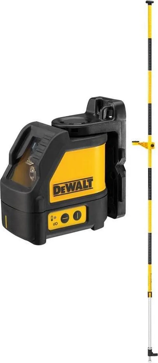 DeWalt DW088KPOL Zelfnivellerende Kruislijnlaser - 15m - Rood