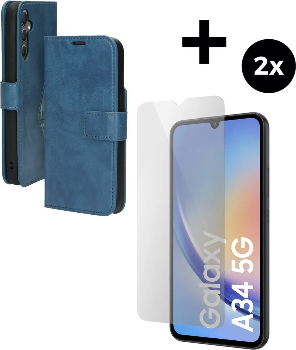 Mobiparts Classic Wallethoes Samsung Galaxy A34 5G