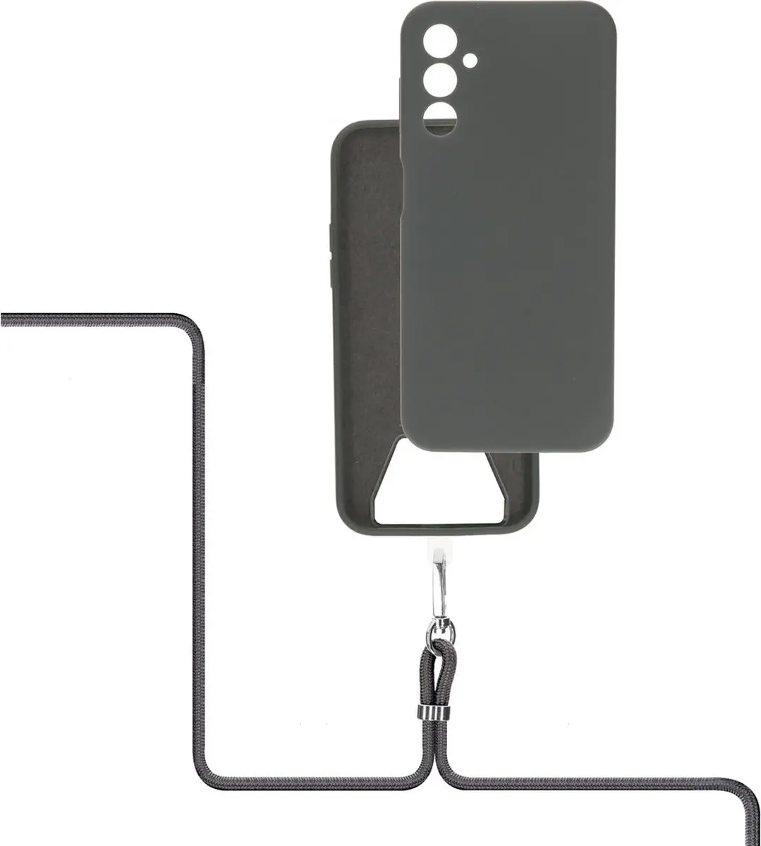 Mobiparts Siliconen Hoesje MP-124797 - Grijs - afbeelding 6 van 6