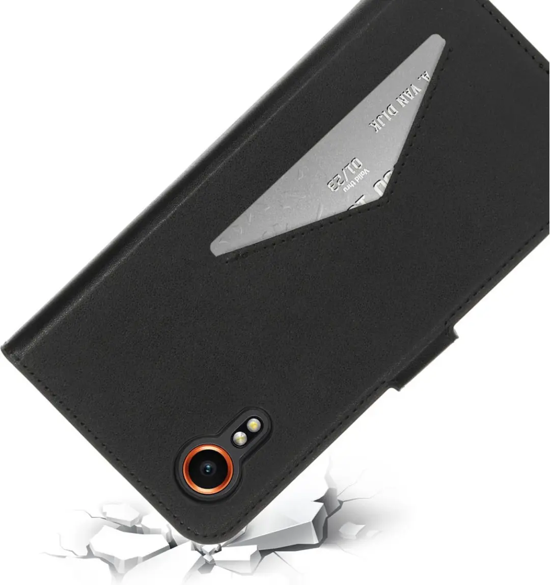 Mobiparts MP-126039 Hoesje Samsung Galaxy Xcover 7 - Wallet - Zwart