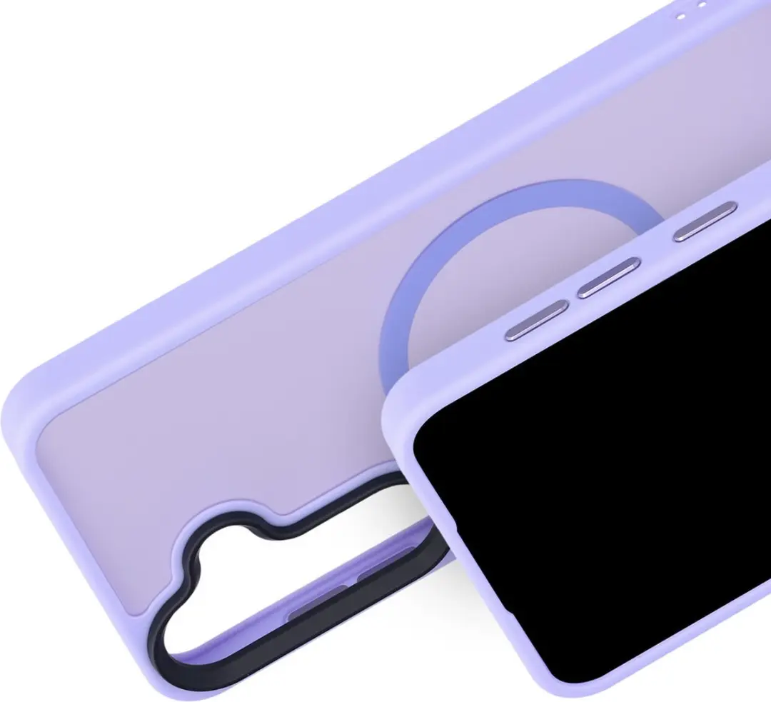Mobiparts MP-128585 Hoesje Samsung Galaxy S25 - MagSafe - Roze Paars