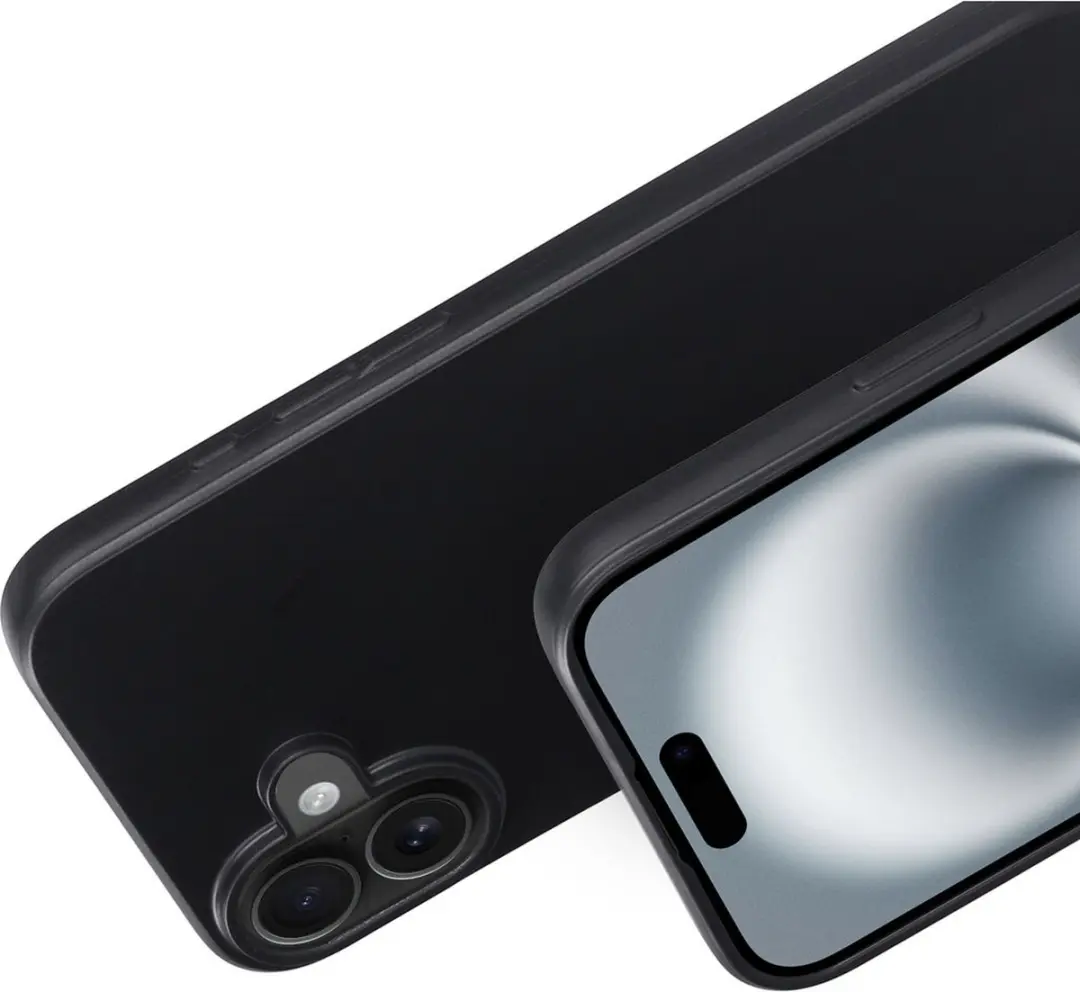 Mobiparts MP-127186 Hoesje iPhone 16 Plus - Zacht TPU - Zwart