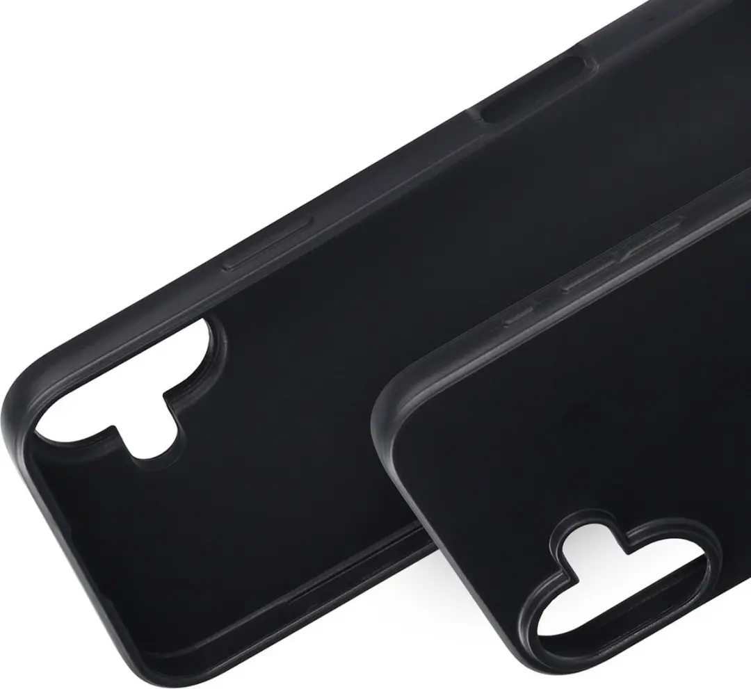 Mobiparts MP-127186 Hoesje iPhone 16 Plus - Zacht TPU - Zwart