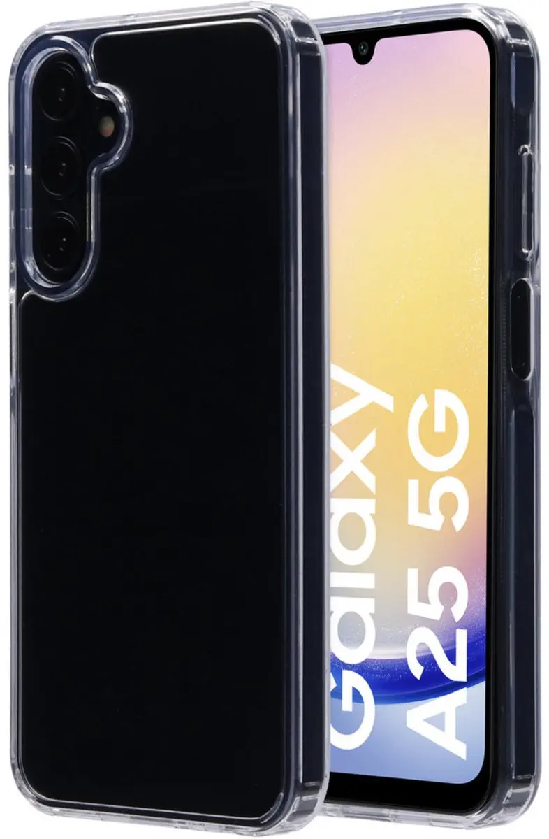 Mobiparts Hoesje Samsung Galaxy A25 Hardcover MP-126141 - Transparant - afbeelding 6 van 6